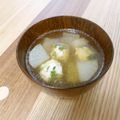 そらてんママ's cooksnap of when they made 鶏つくねのスープ.