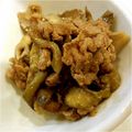 月葉陽's cooksnap of when they made 生姜香る長ナスと牛バラ舞茸甘味噌炒め.