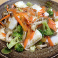 naoママ☆'s cooksnap of when they made イカとブロッコリーの中華風ネギ塩炒め.