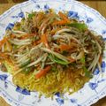 しのばぁたん's cooksnap of when they made パリパリあんかけ焼きそば♪生姜でぽかぽか.