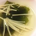 どもごんぶ's cooksnap of when they made ☆ウエイパーでわかめスープ☆.