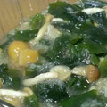 ヘルシーなーくん's cooksnap of when they made 簡単！ なめことわかめの大根おろし和え.