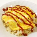 papikun's cooksnap of when they made 醤油バターでオムライス☆.