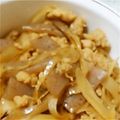 mamamacha's cooksnap of when they made ごぼうとこんにゃくＤＥ甘辛炒め.