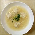 yuka4598's cooksnap of when they made 鶏だんごの春雨スープ.