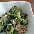 。ありんこ。's cooksnap of when they made 小松菜・豚肉オイスターソース炒め.