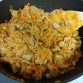 次郎丸もけ子's cooksnap of when they made お手軽うまー♫チキンライス.