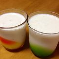 しおこも's cooksnap of when they made 朝に飲みたい【桃×バナナ】ジュース.