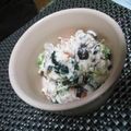 chikau's cooksnap of when they made 簡単！デリサラダ風白和え.