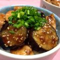 京都のたーちゃん's cooksnap of when they made 薬味たっぷり ！ささみとなすの梅ゴマ照り.