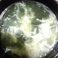 skiskiing's cooksnap of when they made 中華のお供に✾ワカメスープ.