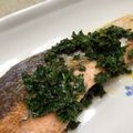 harurujin's cooksnap of when they made サーモンのムニエルパセリソースがけ.