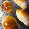 5人家族かーさん's cooksnap of when they made ふわっふわなバターロールパン☆.