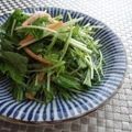 puniＫ's cooksnap of when they made 水菜のサラダ.