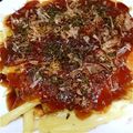 sikitama's cooksnap of when they made ジャガイモでお好み焼き.