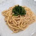 とら's cooksnap of when they made ☆絶品明太子パスタ☆.