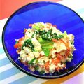 アロハロコモコ's cooksnap of when they made 小松菜にひと工夫<白和え>.