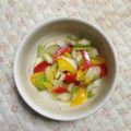 おでしげ's cooksnap of when they made セロリ＆赤パプリカのマリネ.