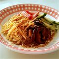 ｙａｓｓａｎパパ's cooksnap of when they made ＋αで市販の冷やし中華を美味しく変身♪.