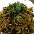 康さん's cooksnap of when they made 失敗しない！じゃこ高菜炒め.