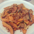 ｺｱﾗ's cooksnap of when they made かぼちゃと豚肉の中華風カレー炒め.