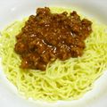 albachan's cooksnap of when they made ジャージャー麺.