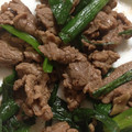 suiichon's cooksnap of when they made 牛肉とにらの生姜炒め.