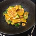 むー太朗's cooksnap of when they made 韓国料理ーたくあんの韓国風和え.