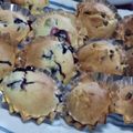 まるいし's cooksnap of when they made 簡単ふんわり★ブルーベリーマフィン★.