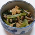 かずぼーん's cooksnap of when they made 小松菜と油揚げの煮びたし.