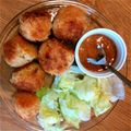 CHAKO.K's cooksnap of when they made ✿母のチーズライスコロッケ～✿.