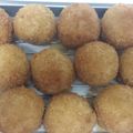 wmamikow's cooksnap of when they made ライスコロッケ.