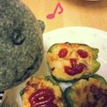 ぬいぐるみたっくん's cooksnap of when they made 鶏ひき肉でピーマン肉詰め.