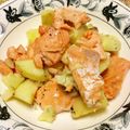 みじょーん's cooksnap of when they made 鮭とじゃがいものバターソテー.