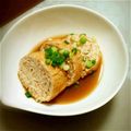 KSKAKI's cooksnap of when they made 油揚げと鶏ごぼうのくるくる煮.
