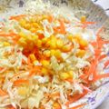 chitorun's cooksnap of when they made キャベツとにんじんのサラダ.