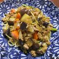 タコドラ's cooksnap of when they made マーボー茄子風 あんかけ焼きそば.