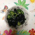 きょろまく's cooksnap of when they made わかめと胡瓜の酢の物.