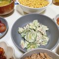 みぃぃちゃま's cooksnap of when they made きゅうりとツナのマヨネーズ和え.