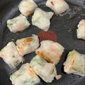 クックTNHCMQ☆'s cooksnap of when they made ライスペーパーでエビ餃子.