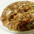 ヒラメ。's cooksnap of when they made 豚肉＊白菜のあっさりトロ旨煮.