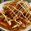 maikmy's cooksnap of when they made キムチチーズ★お好み焼き.