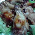 たなぺ6950's cooksnap of when they made 焼くだけで満足♪手羽元のにんにく醤油焼き.