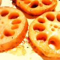 モモcha's cooksnap of when they made れんこんコンソメチーズ☆.