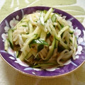 えれぼん's cooksnap of when they made 簡単!!もやしときゅうりのさっぱりサラダ.