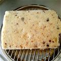 さわﾁｬﾝ's cooksnap of when they made ホットケーキミックス＋バナナ＝蒸しパン.