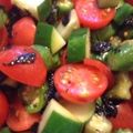 まめざくら's cooksnap of when they made オクラとトマトの夏サラダ.