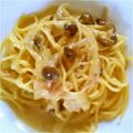 みほほえ's cooksnap of when they made ベーコンと鮭フレークのカルボナーラ.