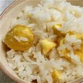 mountunder's cooksnap of when they made 秋の味覚！栗ごはん☆.