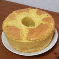 yunafelice's cooksnap of when they made かぼちゃの米粉シフォン..☆.